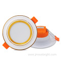 Three colors LED downlight lamps